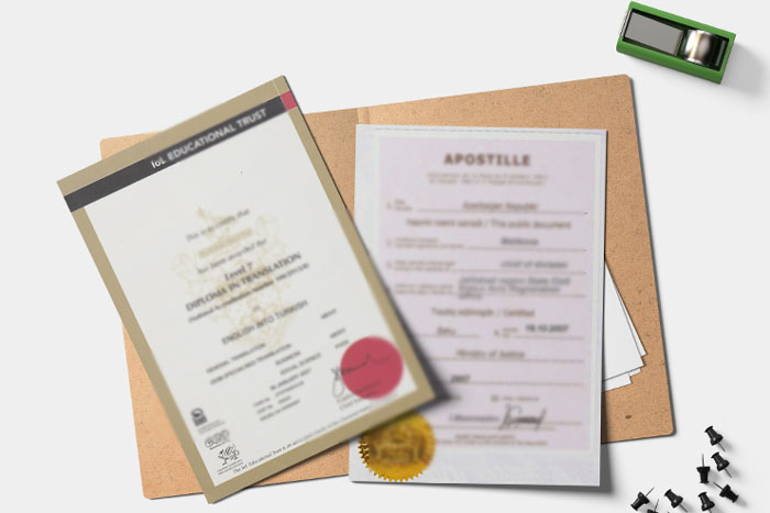 ترجمه رسمی فارسی به ترکی شناسنامه